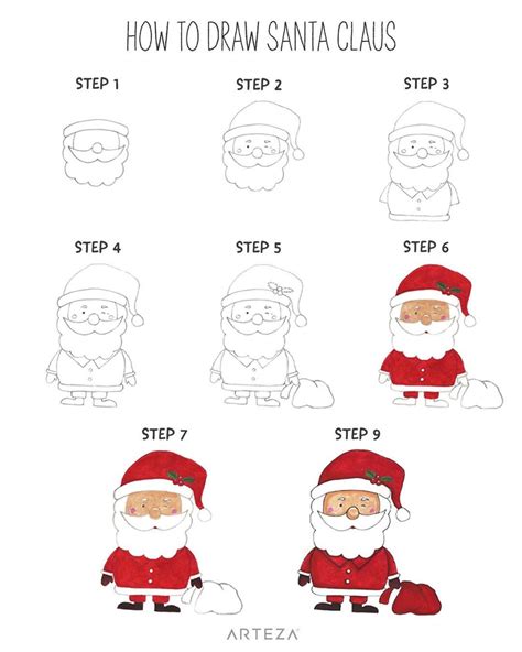 Arteza On Instagram Santa Is On His Way—be Ready—save This Tutorial