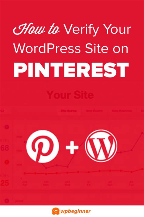 How To Verify Your Wordpress Site On Pinterest Step By Step Blog