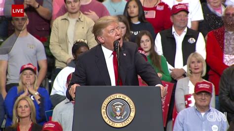 Live Trump Holds Rallies In Mississippi