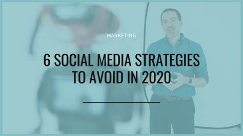 6 Social Media Strategies Youll Want To Avoid In 2020 • Rebecca