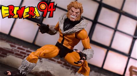 Marvel Legends Sabretooth X Men Bonebreaker Wave Action Figure Review