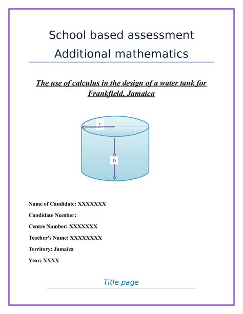 Solution Kupdf Net Add Math Sba Studypool