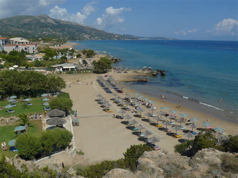 Zakynthos Vassilikos Plaka Beach Photo From Agios Nikolaos
