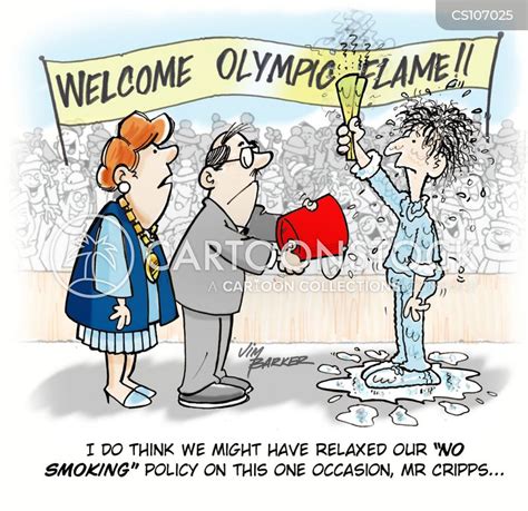 Olympic Torch Cartoons And Comics Funny Pictures From Cartoonstock