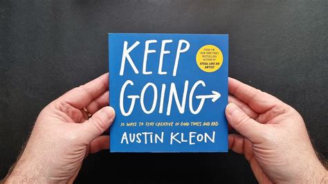 first look keep going by austin kleon youtube
