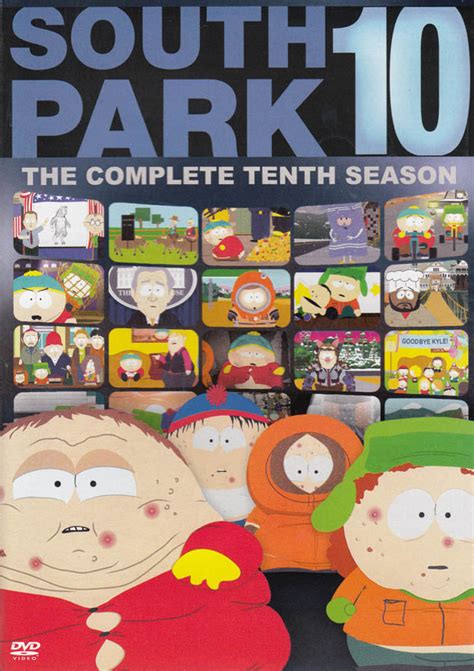 South Park The Complete 10th Tenth Season Keepcase Boxset On