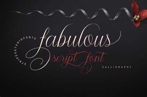 Fabulous Script Font All Free Fonts
