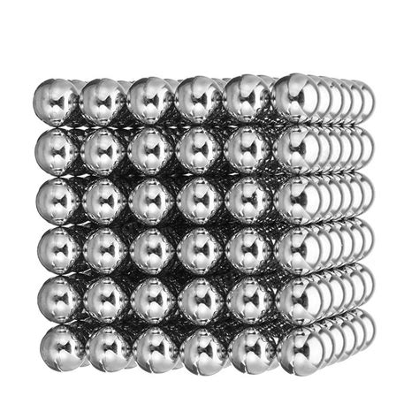 216pcs Per Lot 6mm Magnetic Buck Ball Intelligent Stress Reliever Toys