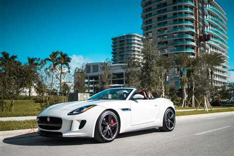 Jaguar f type white colour. 2017 Jaguar F-Type S - White | MVP Miami Exotic Rentals