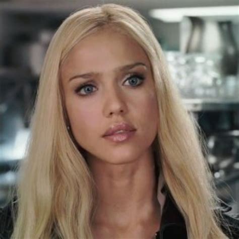 Chosen One Of The Day Jessica Alba S Tragic Wig And Color Contacts In