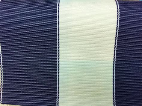 Navy White Striped Waterproof Outdoor Canvas Fabric 60 Etsy