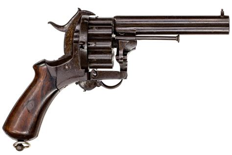 Rare 20 Shot Lefaucheux High Capacity Pin Fire Revolver