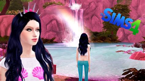 Lets Play The Sims 4 Create A Sim Mermaid Inspired Youtube
