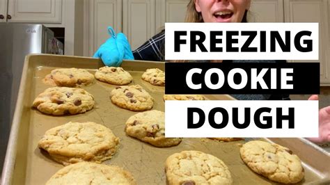 how to freeze cookie dough youtube