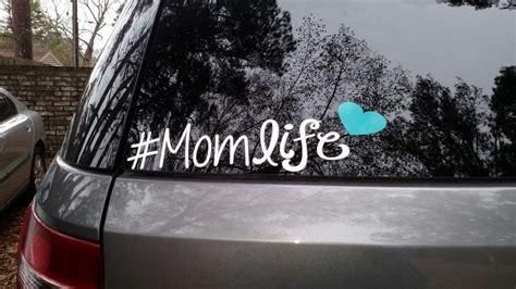 Make a custom decal online. #momlife car decal | Car decals, Mom life, Crafts