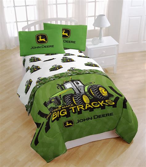 Shop for toddler bed sets online at target. John Deere Big Tracks Twin Sheet Bed Set Green Big Tractor ...