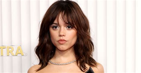 Jenna Ortega Just Wore A Plunging Dress With A Thigh High Slit At The