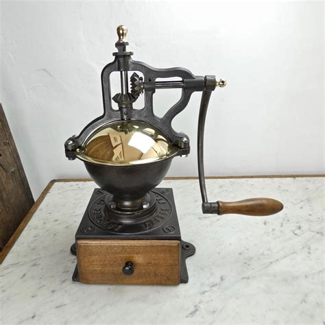 Large Peugeot Coffee Mill In The Kitchen