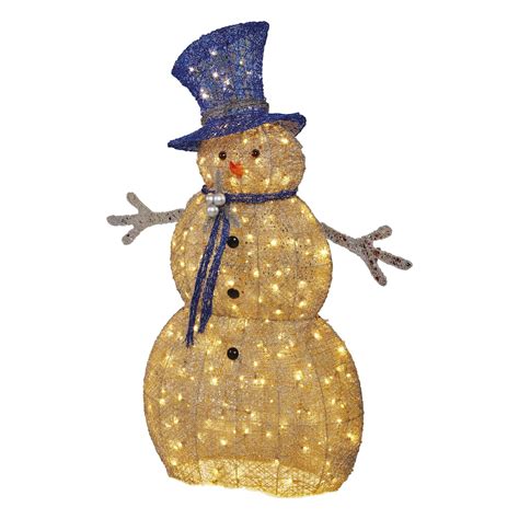 Home Accents Holiday 5 Ft Led Acrylic Snowman The Home Depot Canada