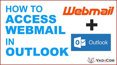 How To Set Up Your Webmail For Outlook Vadecom Blog