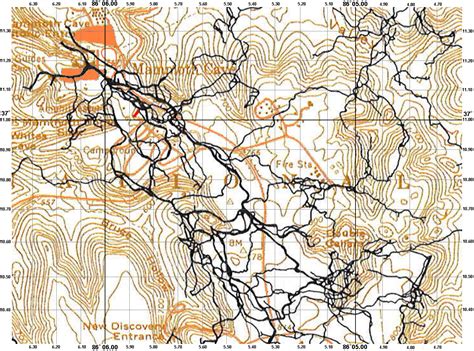 33 Map Of Mammoth Cave System Maps Database Source