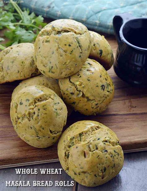 Quick and easy diabetic desserts, bread, cookies and snacks recipes. Whole Wheat Masala Bread Rolls, Healthy and Diabetic ...