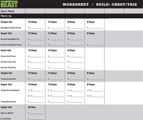 Body Beast - Build: Chest and Tris Review