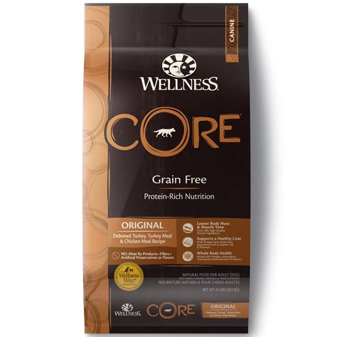 Whenever possible, the company strives to use natural ingredients designed to prolong your cat's life and ensure that they enjoy the best possible overall health. Wellness CORE Natural Grain Free Original Dry Dog Food | Petco
