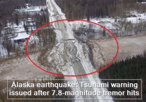 Alaska Earthquake Tsunami Warning Issued After 78 Magnitude Tremor