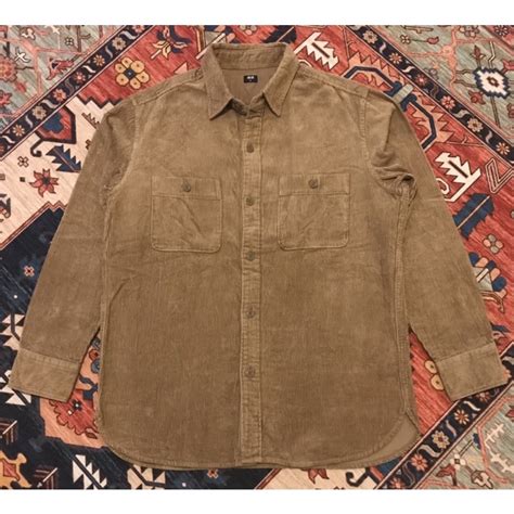 Jual Uniqlo Corduroy Shirt Xl Shopee Indonesia