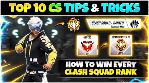 How To Reach Grandmaster In Clash Squad Rank ⚡ How To Win Every Clash
