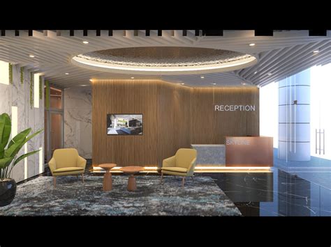 Concourse Skyline Condominium Lobby Singapore Commercial Interior