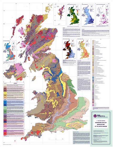 Engineering Geology Maps Physical Properties And Behaviour Of Uk