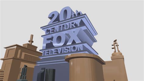 20th Century Fox Television Logo 3D Model By Demorea Simpson 6f254a5