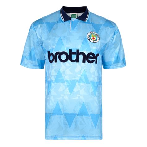 Manchester City 1989 Retro Home Shirt Official Man City Store