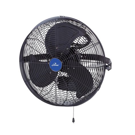 Air king 7450 cfm 30 quiet wall mount fan with 3 speeds and 1/4 horse power model: iLIVING 14 in. 3 Speed Wall Mount Outdoor Waterproof Fan ...