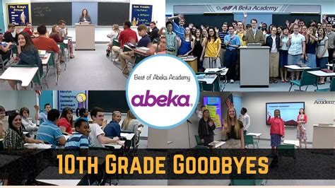 Abeka 10th Grade Goodbyes Best Of Abeka Academy Youtube