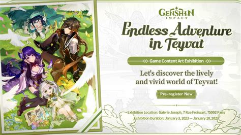 How To Pre Register For The Genshin Impact Endless Adventure In Teyvat
