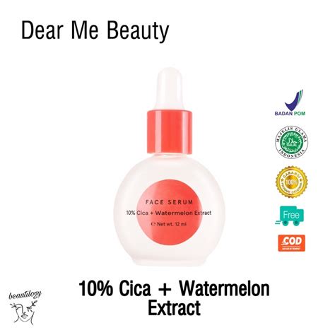 Jual Dear Me Beauty 10 Cica Watermelon Extract Serum Shopee Indonesia