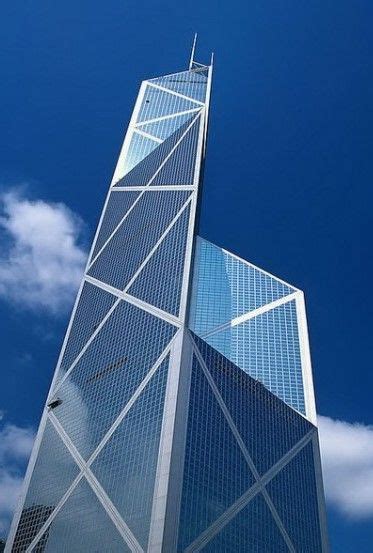 Bank Of China Tower Hong Kong Iconic Buildings Skyscraper