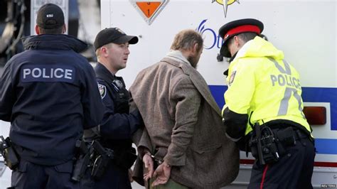 In Pictures Ottawa Shootings Aftermath Bbc News