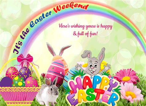 Pin By 123greetings Ecards On Easter Wreath Clip Art Easter Wishes