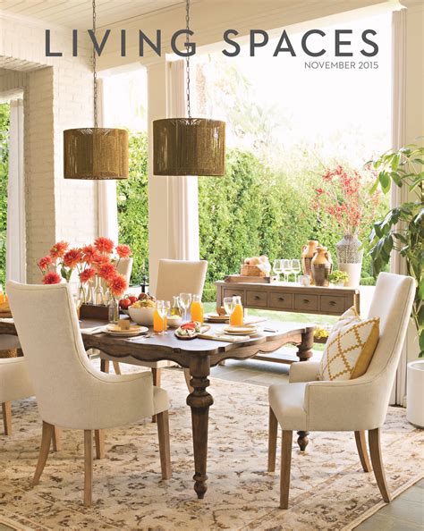 Living Spaces Product Catalog November 2015 Page 1