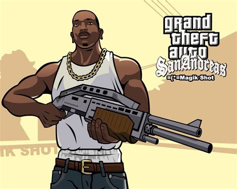Grand Theft Auto San Andreas Cj