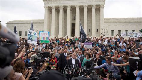 looking back at the landmark scotus same sex marriage ruling throwback thursday abc news