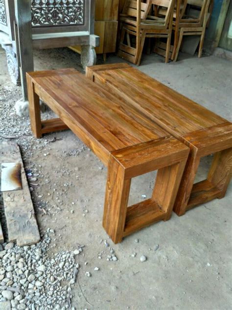 Salak brown ,natural wood, duco (by request)produk furniture yang kami buat. Mebel kayu jati bekas / recycle model minimalis yang ramah lingkungan