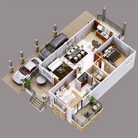Luxury 2 Bedroom Elevated House Design Pinoy Eplans