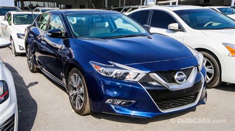 Nissan Maxima Sv For Sale Aed 63000 Blue 2016