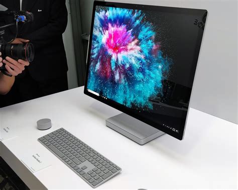 Microsoft surface studio 2 is the second generation of surface studio series, introduced by microsoft on october 2, 2018. Hands on with the Microsoft Surface Studio 2: Still the PC ...