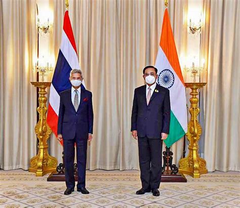 India Thailand Reviewed Defence Trade Ties Mea On Jaishankars